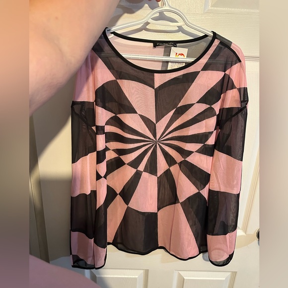 Incerun Mesh Rave Shirt - Picture 1 of 3